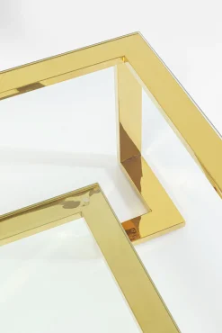 Online KARE Design Ława Gold Rush 120x120 cm złota - KARE