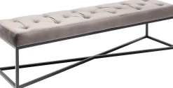 Clearance KARE Design Ławka Crossover 150x40 cm szara - KARE