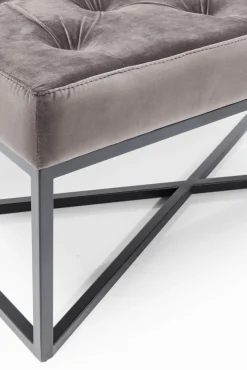 Clearance KARE Design Ławka Crossover 150x40 cm szara - KARE