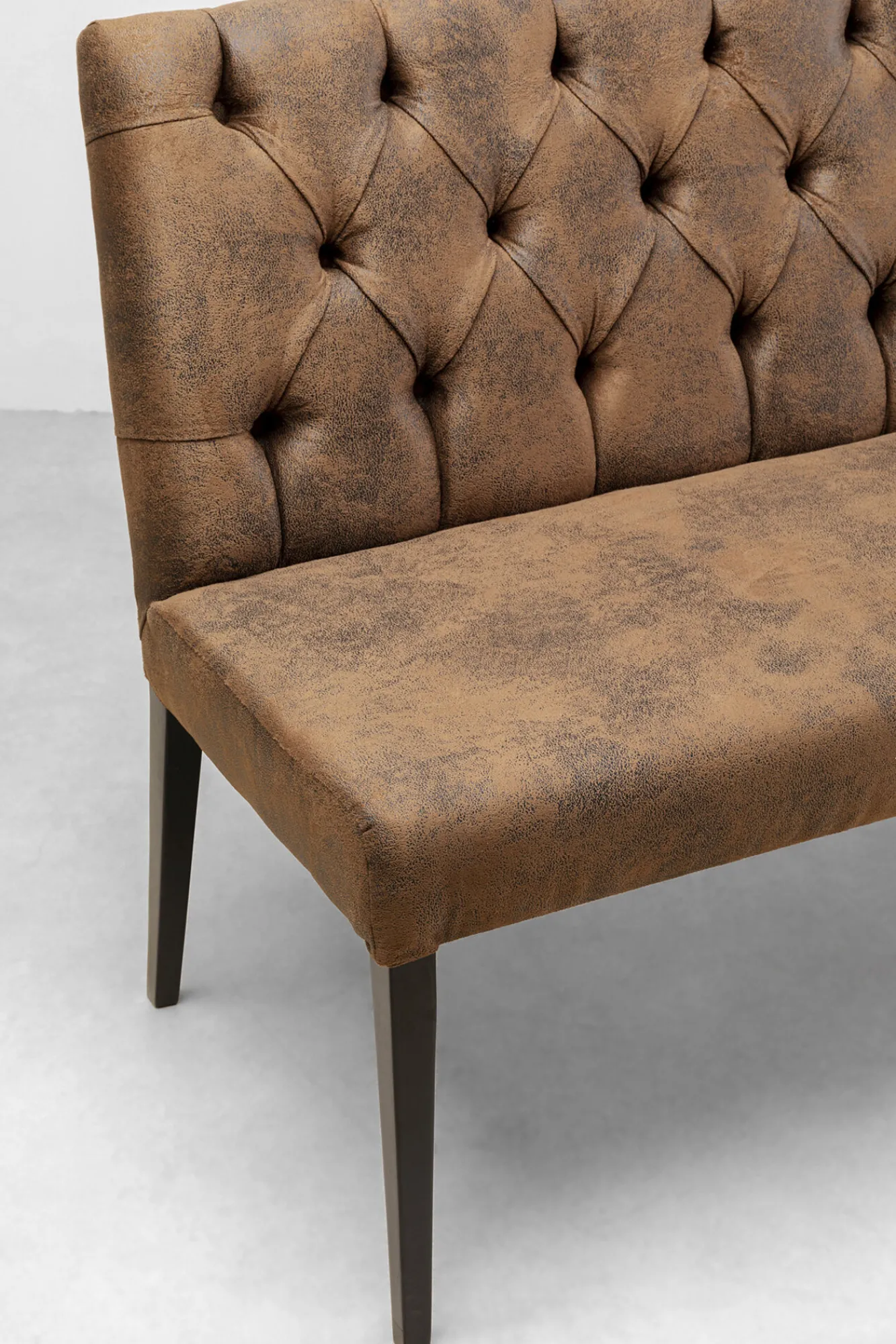 New KARE Design Ławka Econo 162x92 cm brązowa - KARE