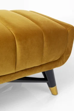 Outlet KARE Design Ławka Pia 162x45 cm musztardowa - KARE