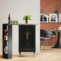 Best KARE Design Barek La Gomera 90x92 cm grafitowy - KARE