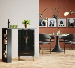 Best KARE Design Barek La Gomera 90x92 cm grafitowy - KARE