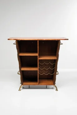 Sale KARE Design Barek Lady Rock 120x104 cm brązowy - KARE