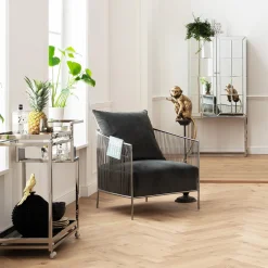 Online KARE Design Barek Luxury 89x181 cm srebrny - KARE