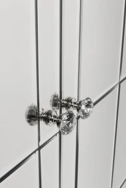 Online KARE Design Barek Luxury 89x181 cm srebrny - KARE