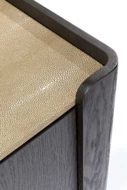 Outlet KARE Design Barek na kółkach Milano 97x93 cm ciemnobrązowy - KARE