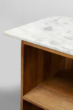 Online KARE Design Barek z blatem drewno mango i marmur 120x110 cm - KARE