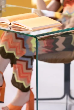 Online KARE Design Biurko Clear Club 125x60 cm transparentne - KARE