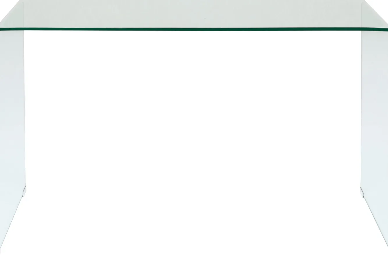 Online KARE Design Biurko Clear Club 125x60 cm transparentne - KARE