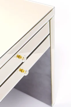 Online KARE Design Biurko Luxury Champagne 140x61 cm szampańskie - KARE