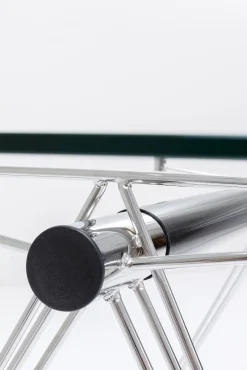 New KARE Design Biurko Officia 160x80 cm transparentne blat szklany - KARE