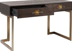 Sale KARE Design Biurko Osaka 138x60 cm brązowe - KARE