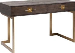 Sale KARE Design Biurko Osaka 138x60 cm brązowe - KARE