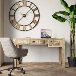 Discount KARE Design Biurko Puro 135x60 cm naturalne - KARE