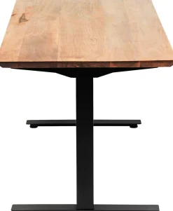 Outlet KARE Design Biurko z elek. regulacją wysokości Symphony 180x90 cm akacja - KARE