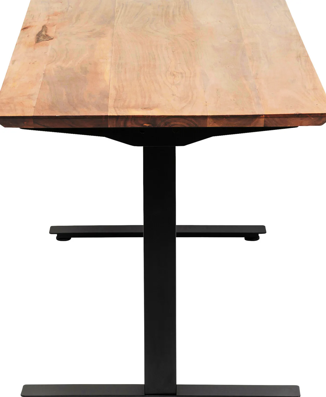 Outlet KARE Design Biurko z elek. regulacją wysokości Symphony 180x90 cm akacja - KARE