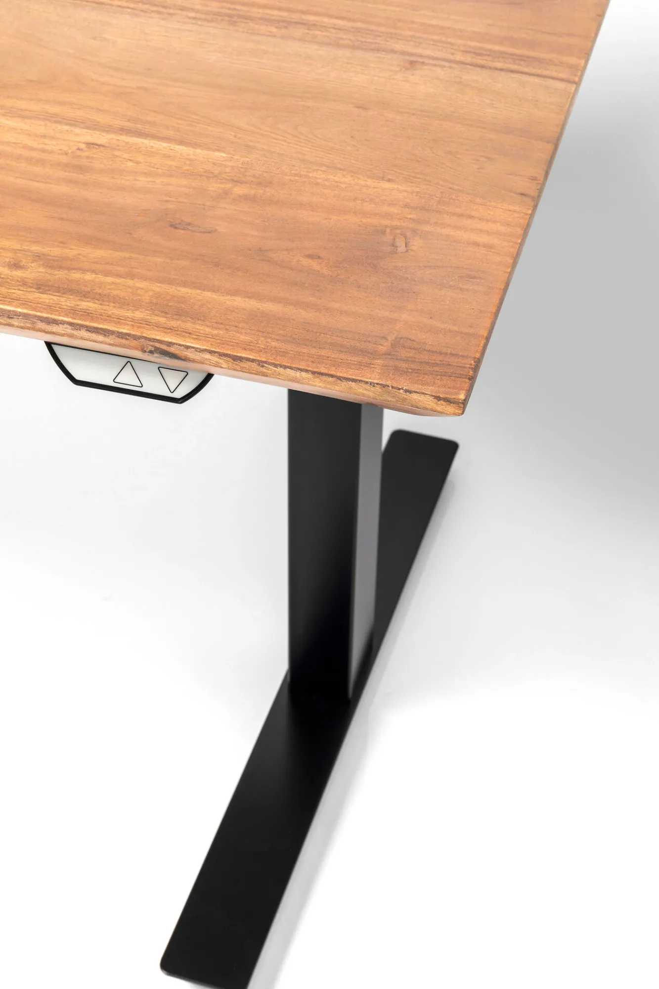 Outlet KARE Design Biurko z elek. regulacją wysokości Symphony 180x90 cm akacja - KARE