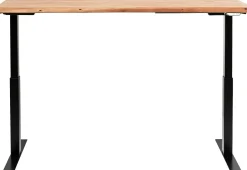 Online KARE Design Biurko z elek. regulacją wysokości Harmony 200x100 cm akacja - nogi czarne - KARE