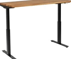 Fashion KARE Design Biurko z elek. regulacją wysokości Jackie 160x80 cm dąb - KARE