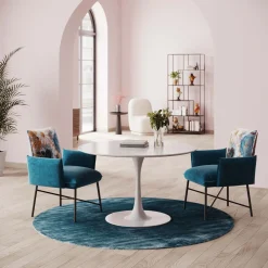 Outlet KARE Design Blat Invitation Ø120 cm biały - KARE