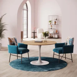 Online KARE Design Blat Invitation Ø90 cm dąb - KARE