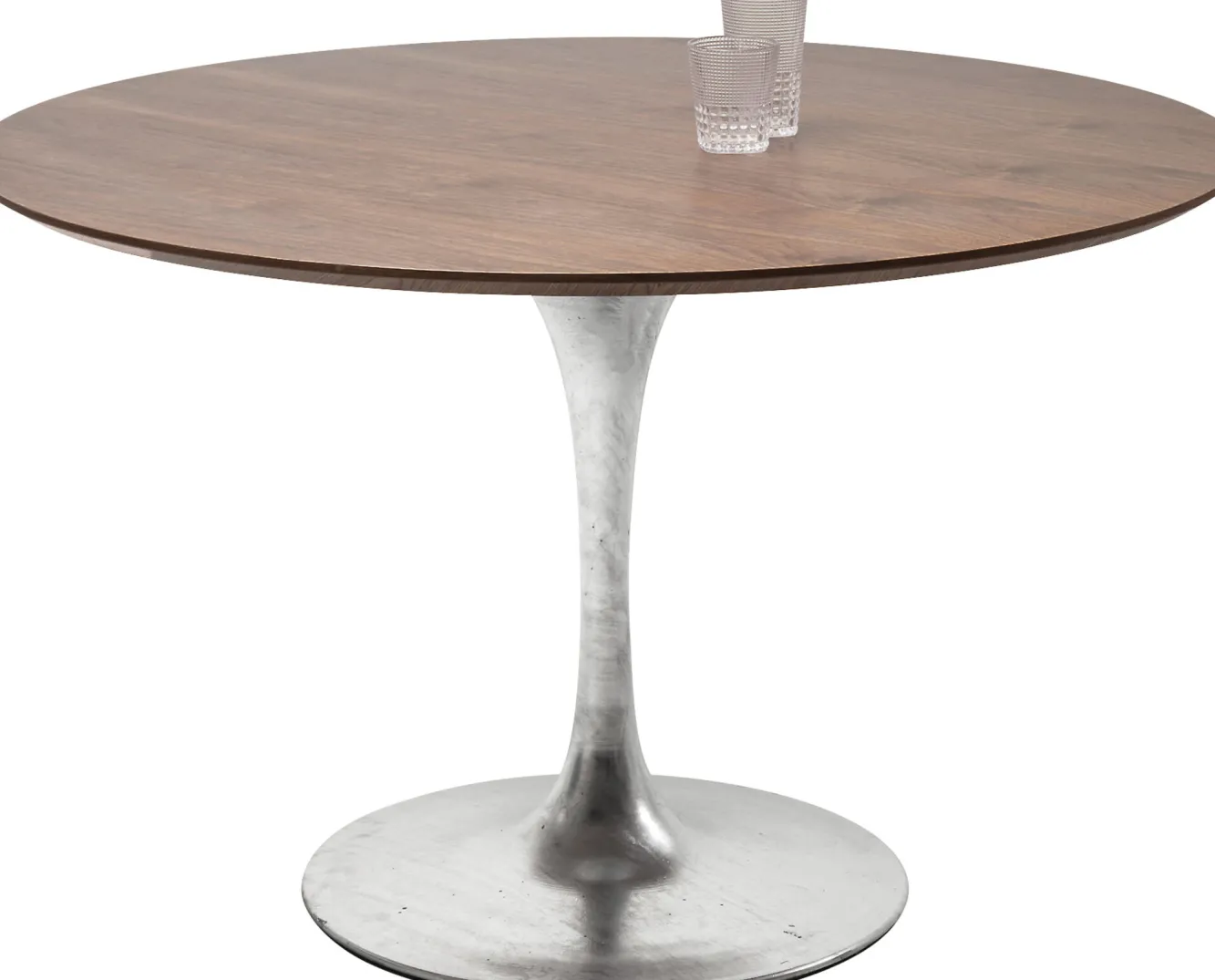 Fashion KARE Design Blat Invitation Ø120 cm orzech - KARE