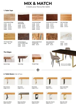 Discount KARE Design Blat prostokątny z ceramiki nowoczesny biały ze wzorami 180x90 cm - KARE