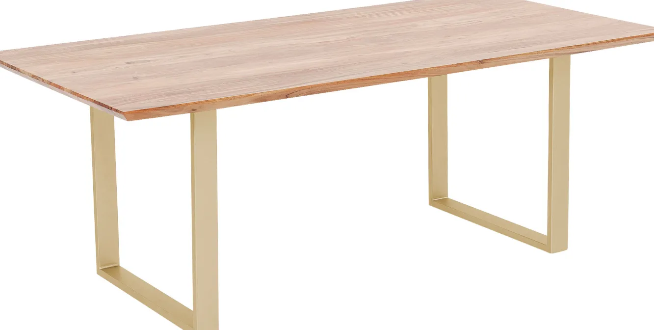 Clearance KARE Design Blat z drewna akacjowego naturalny prostokątny 200x100 cm - KARE