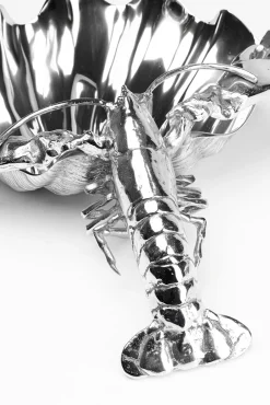 Sale KARE Design Cooler Lobster 58x43 cm srebrny - KARE