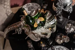 Sale KARE Design Cooler Lobster 58x43 cm srebrny - KARE