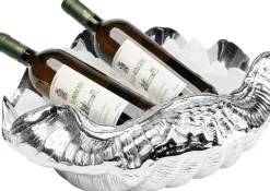 Fashion KARE Design Cooler Shell 44x38 cm srebrny - KARE