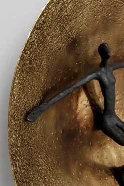 Sale KARE Design Dekoracja ścienna aluminiowa złoto-czarna Ø59 cm - KARE