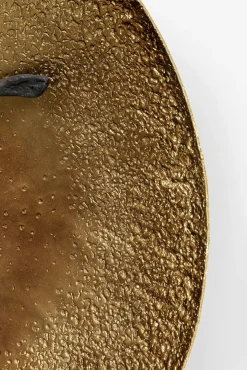 Sale KARE Design Dekoracja ścienna aluminiowa złoto-czarna Ø59 cm - KARE