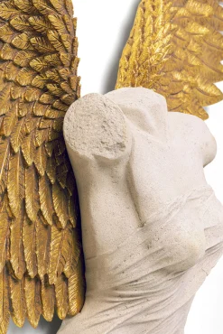 Hot KARE Design Dekoracja ścienna anioł złote skrzydła 203x140 cm - KARE