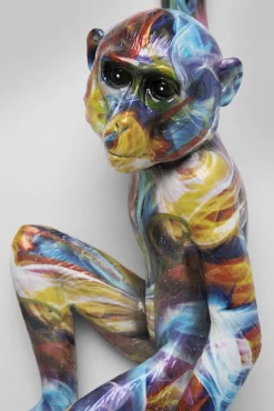 Discount KARE Design Dekoracja ścienna Ape 17x67 cm kolorowa - KARE