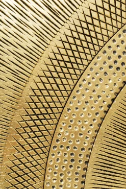 Discount KARE Design Dekoracja ścienna Art Circle 120x120 cm złota - KARE