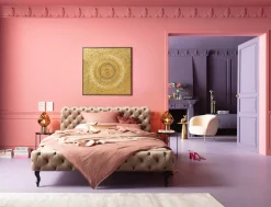 Outlet KARE Design Dekoracja ścienna Art Geometric Circle 120x120 cm złota - KARE