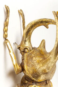 Sale KARE Design Dekoracja ścienna Atlas Beetle 26x35 cm złota - KARE