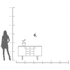 Discount KARE Design Dekoracja ścienna Climber 14x23 cm - KARE