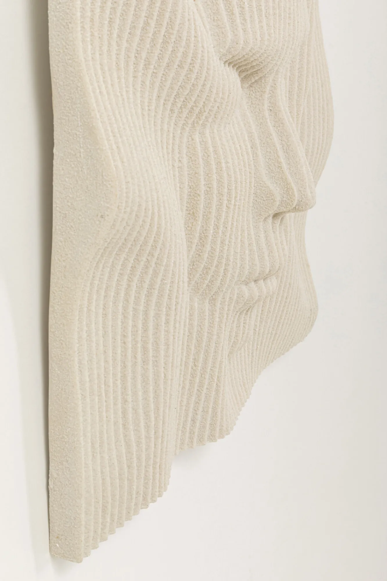 Hot KARE Design Dekoracja ścienna 3D beżowa motyw twarzy 60x60 cm - KARE