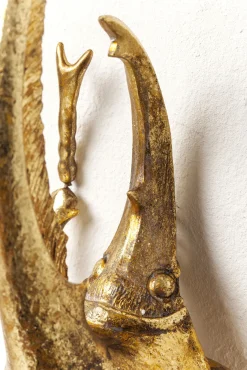 Best KARE Design Dekoracja ścienna Herkules Beetle 27x41 cm złota - KARE