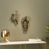 Online KARE Design Dekoracja ścienna Langosta 26x47 cm złota postarzana - lustrzana - KARE