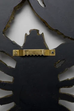 Online KARE Design Dekoracja ścienna Langosta 26x47 cm złota postarzana - lustrzana - KARE