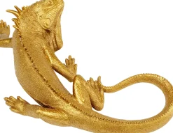 Clearance KARE Design Dekoracja ścienna Lizard 17x40 cm złota - KARE