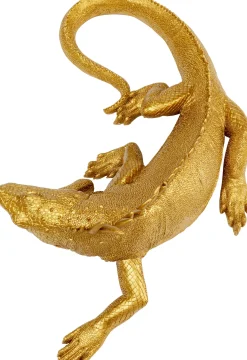 Clearance KARE Design Dekoracja ścienna Lizard 17x40 cm złota - KARE