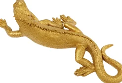 Hot KARE Design Dekoracja ścienna Lizard 11x31 cm złota - KARE