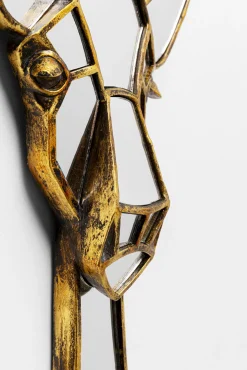 New KARE Design Dekoracja ścienna lustrzana motyw zwierzęcy żyrafa 26x45 cm - KARE