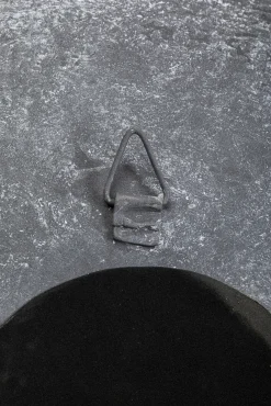 Outlet KARE Design Dekoracja ścienna okrągła srebrna motyw człowieka Ø60 cm - KARE