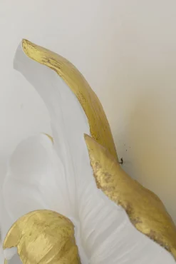 Discount KARE Design Dekoracja ścienna Orchid 40x44 cm biała - KARE